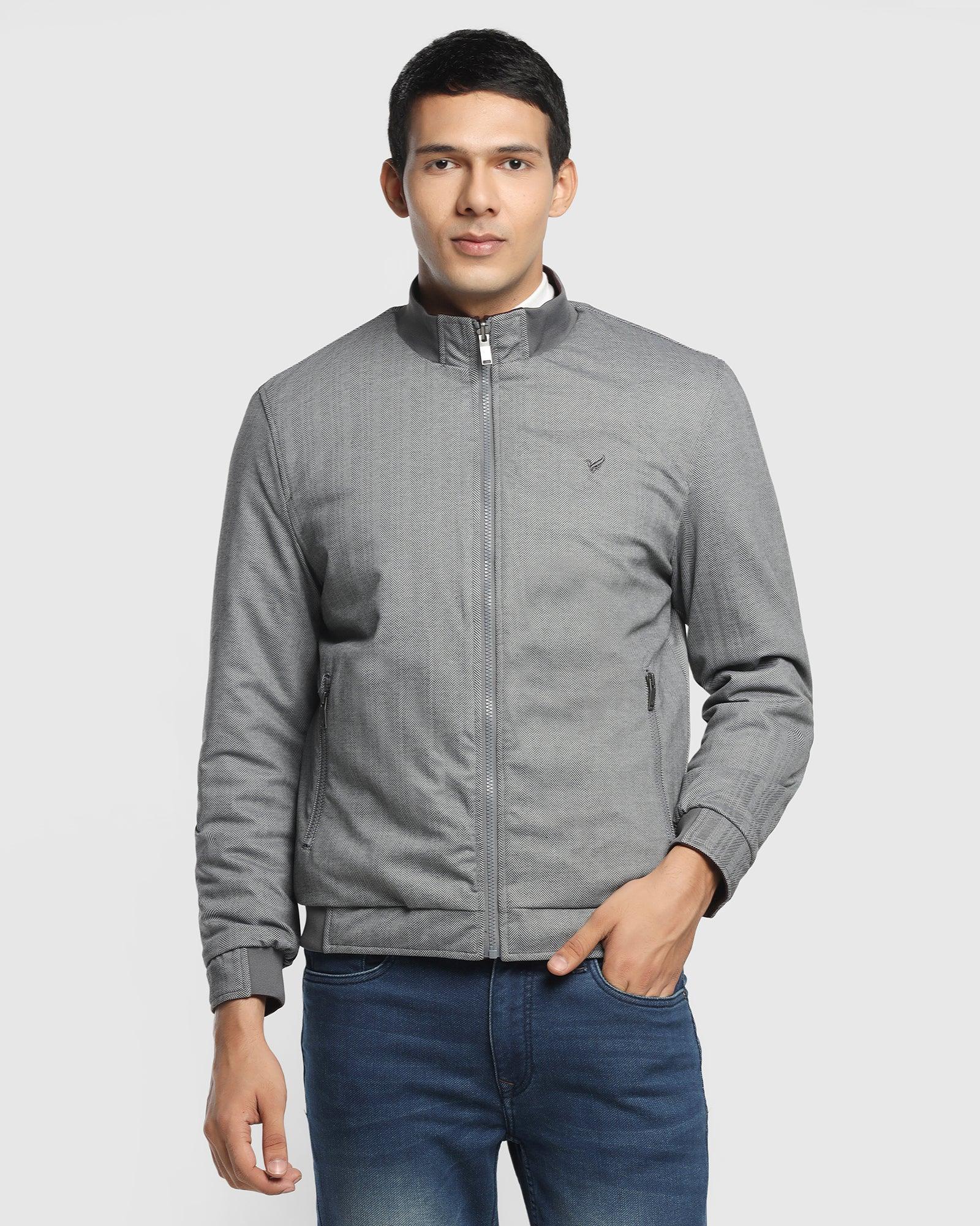 Reversible Zipper Jacket In Wine (Vietro) - Blackberrys