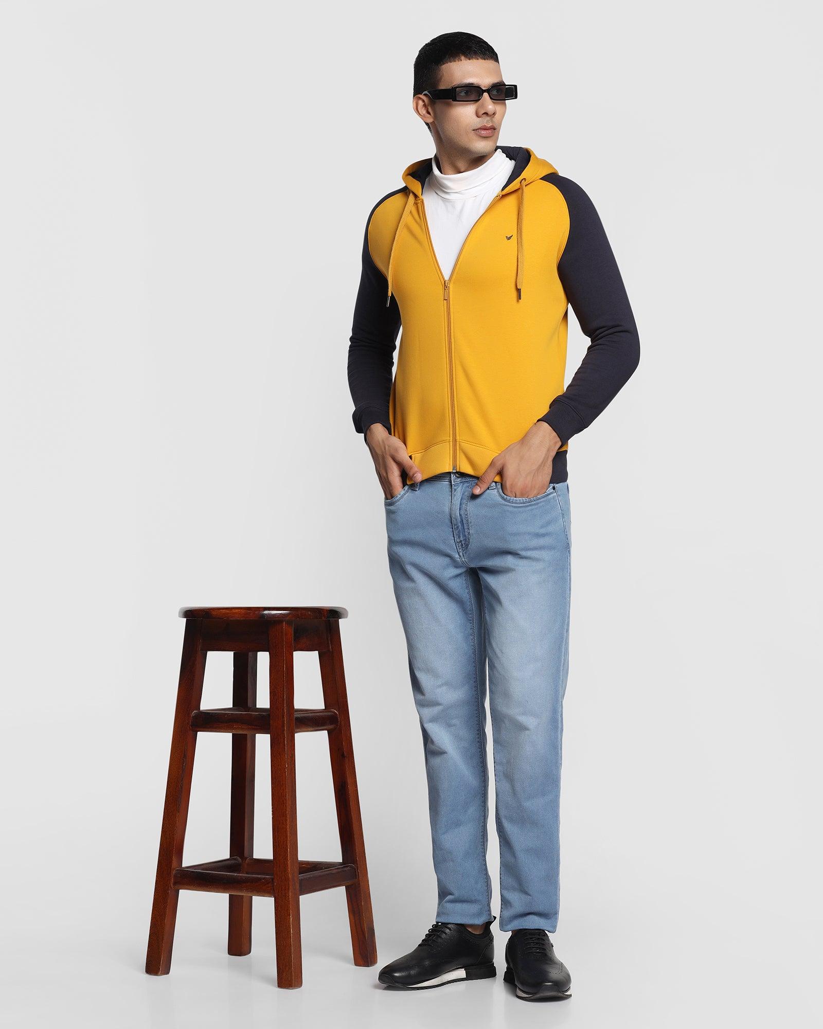 Hoodie Sweatshirt In Ochre (Rage) - Blackberrys