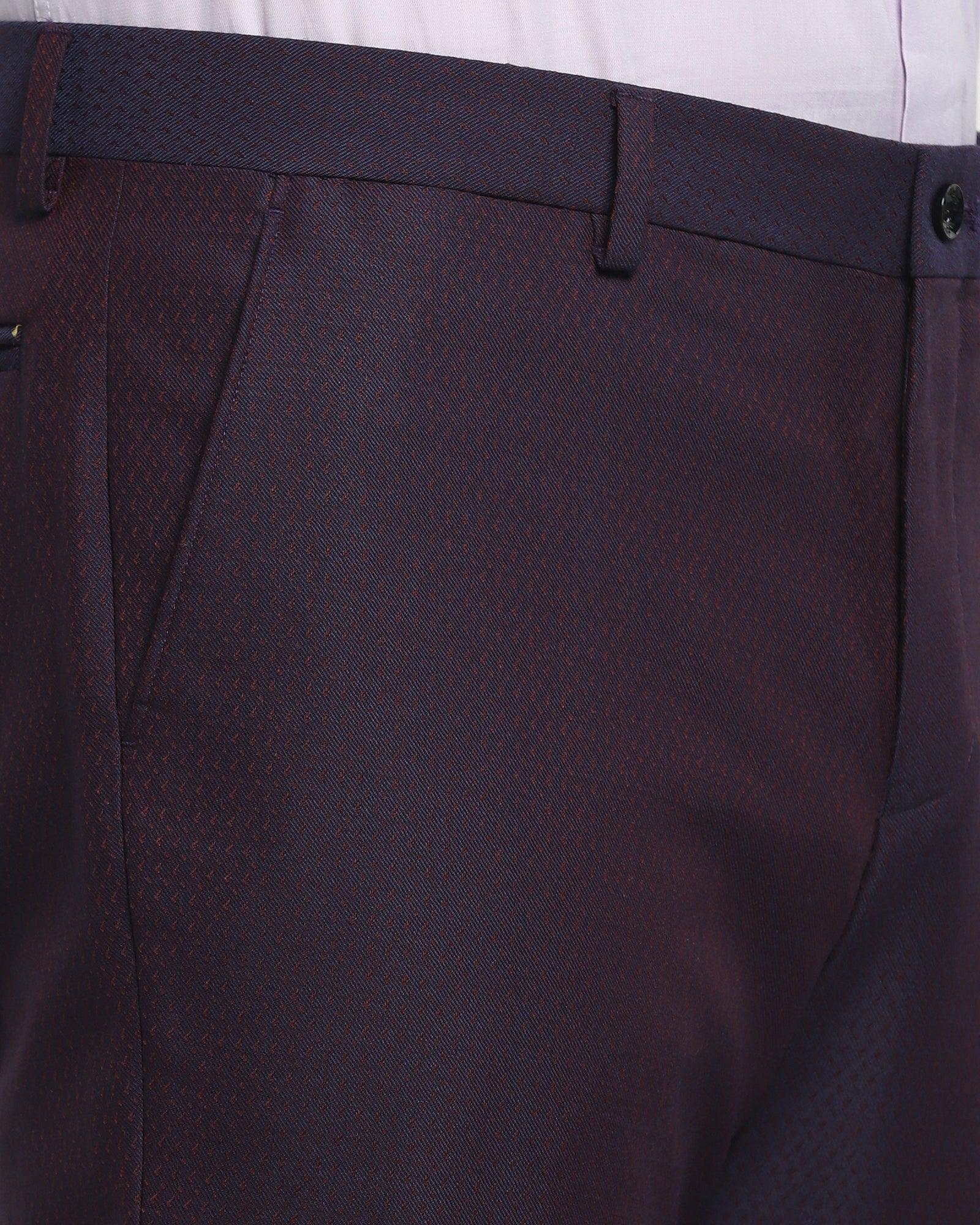 Testin 6X Formal Premium Suit In Wine - blackberrys-clothing