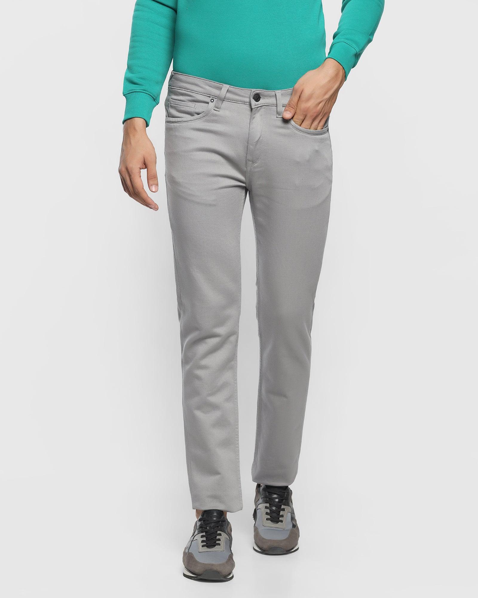 Buy YU by Pantaloons Grey Slim Fit Jeans for Mens Online @ Tata CLiQ
