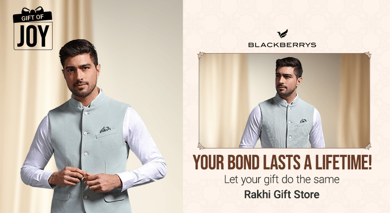 Gift of Joy: Boost the Style of Your Brother This Raksha Bandhan in the Ideal Attire