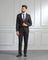 Two Piece Black Solid Formal Suit - Dorris