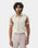 Almond Beige TechPro Solid Polo - Nomara