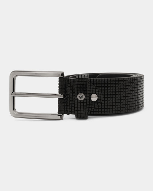 Black Solid Belt - Wyndell