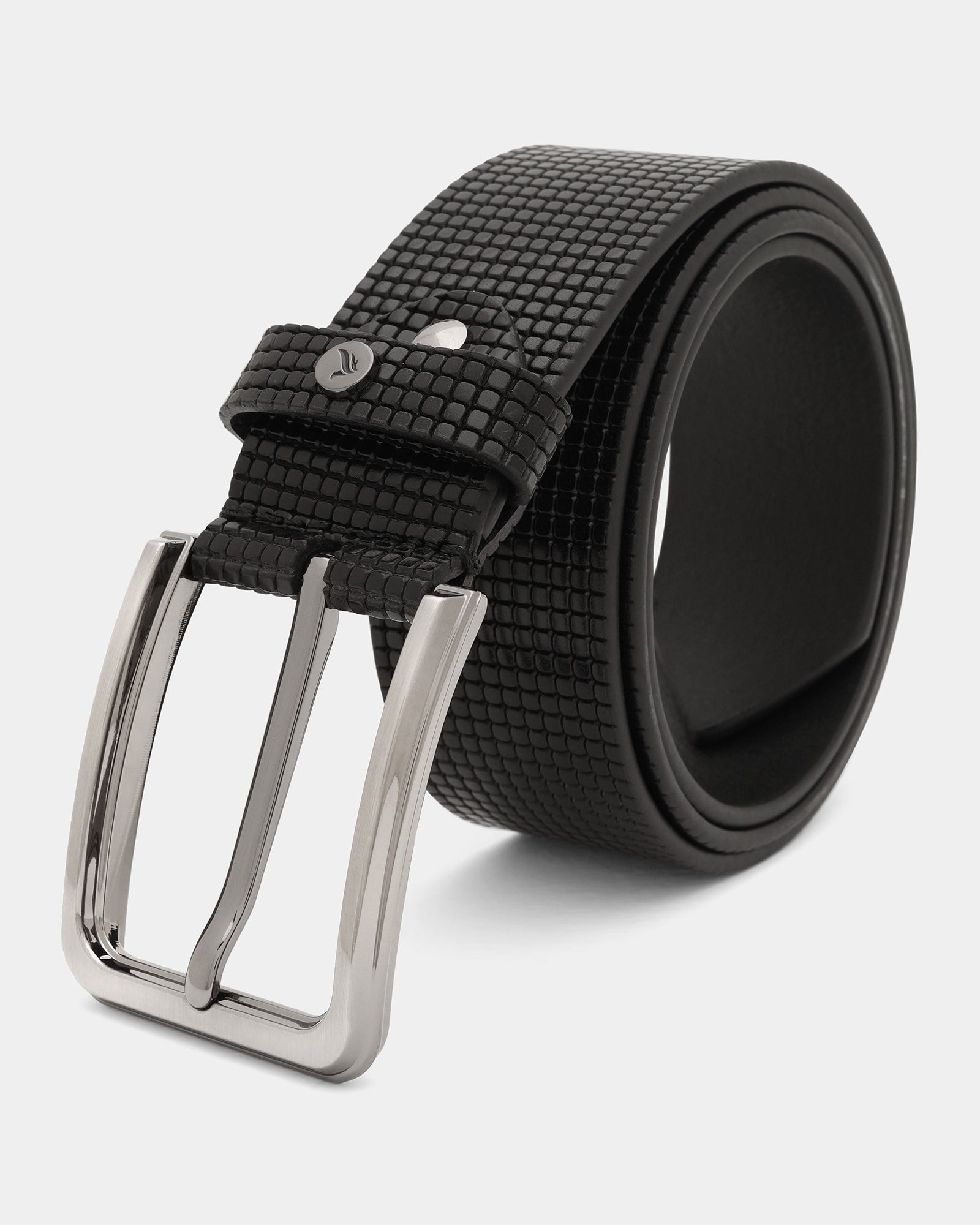 Black Solid Belt - Wyndell