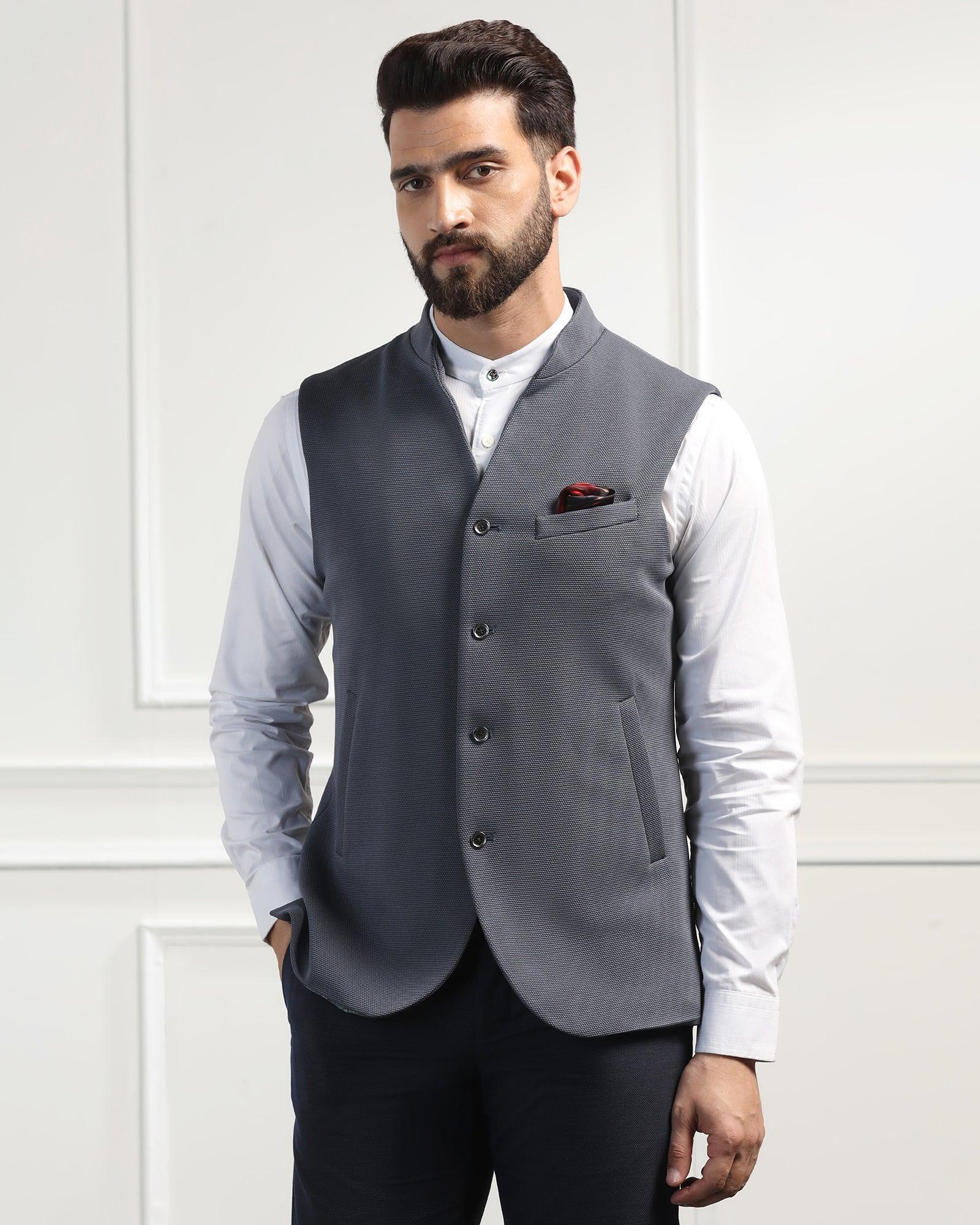 Waistcoat Wedding Half Jacket For Mens Party Wear Wintage Men's