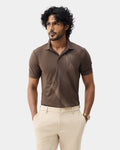Bear Brown TechPro Printed Polo - Himani