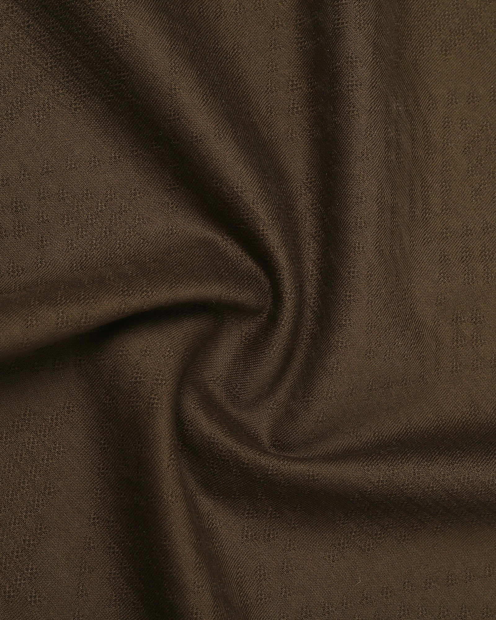 Bear Brown Textured Polo - Min Jun