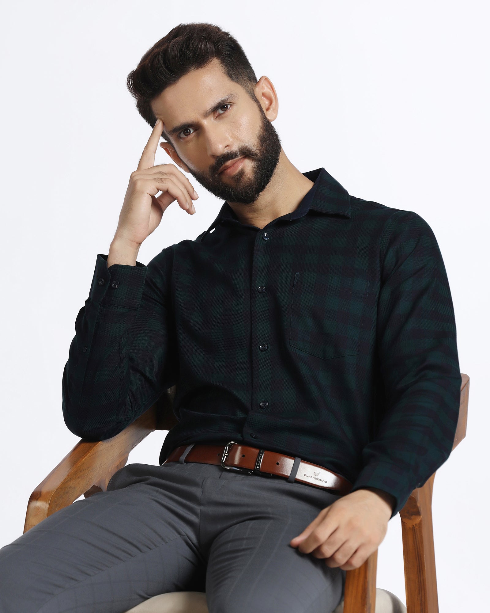 Beetle Check Shirt - Reflex