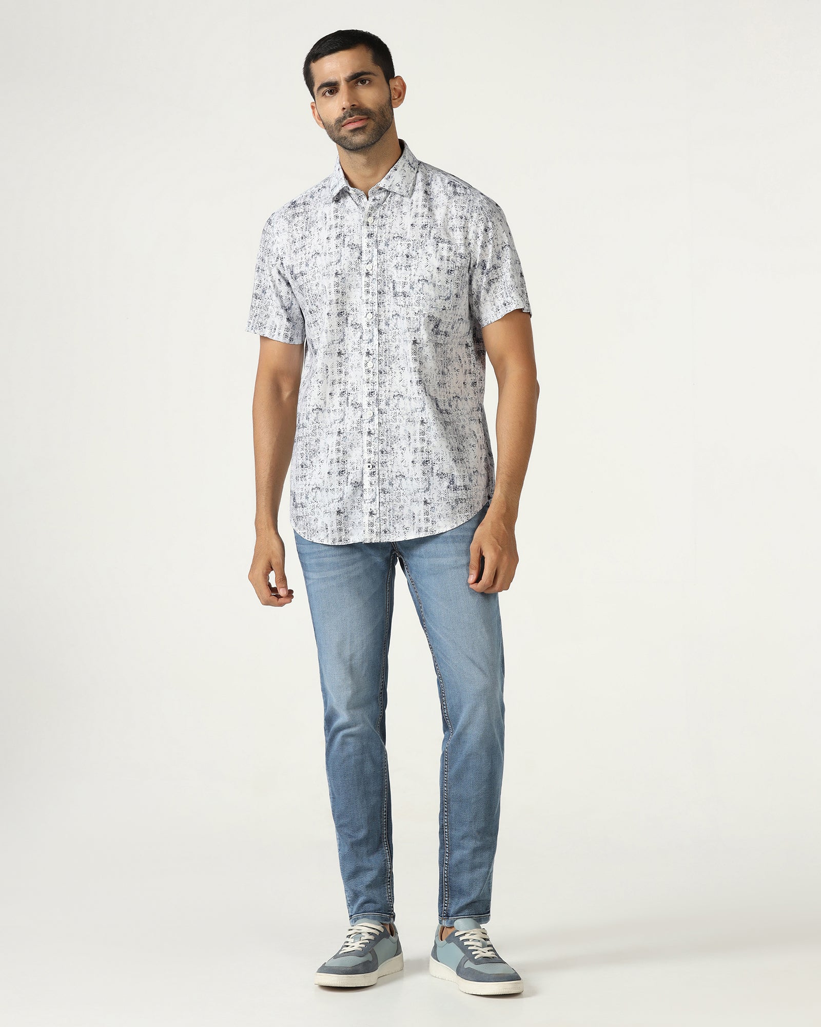 Beetle Half Sleeve Printed Shirt - Howie