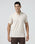 Beige Cream Printed Polo - Bogum