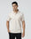Beige Cream Printed Polo - Bogum