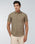 Beige Half Sleeve Textured Shirt - Kratos