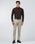 Beige Solid Trouser - Marco