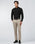Beige Textured Trouser - Alan