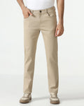 Beige Bleed Zero Slim Fit Jeans - Rene