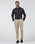 Beige Check Trouser