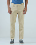 Beige Cream Textured Khakis - Kart