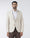 Beige Luxe Solid Blazer - Randal