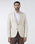 Beige Luxe Solid Blazer - Randal