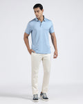 Beige Non Iron Solid Khakis - Cypres