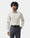 Beige Non Iron Textured Shirt - Elon