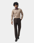 Beige Printed Shirt - Basis