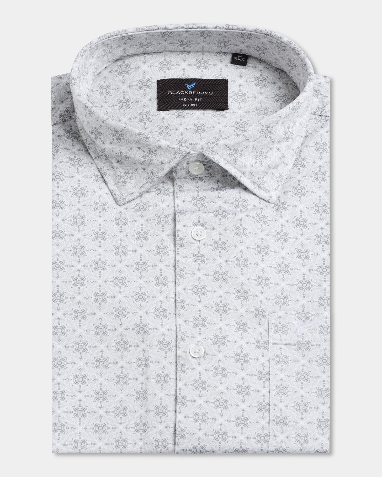 Beige Printed Shirt - Flogo
