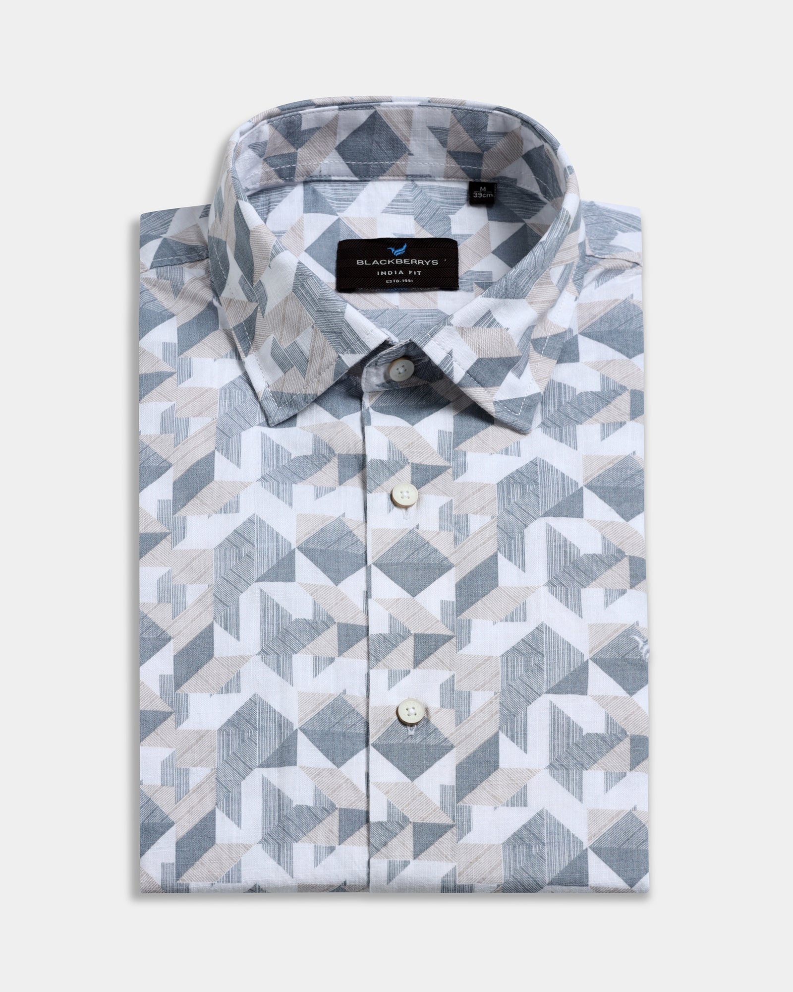 Beige Printed Shirt - Spyro