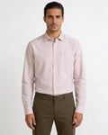 Beige Solid Shirt - Brando