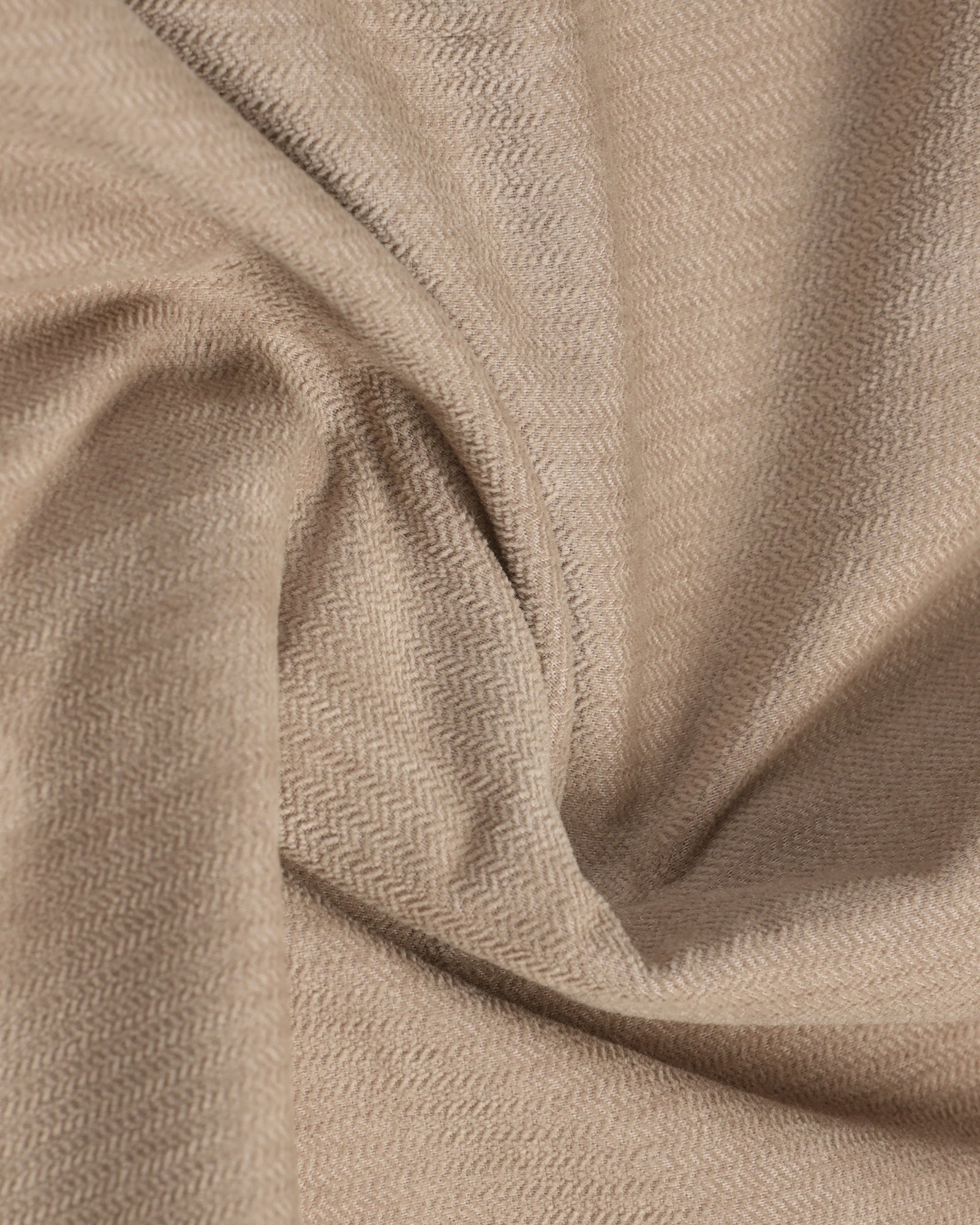 Beige Solid Shirt - Tevez