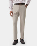 Beige Solid Trouser - Donny