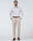 Beige Technowaist Textured Trouser - Alex