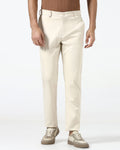 Beige TechPro Solid Khakis - Cycad