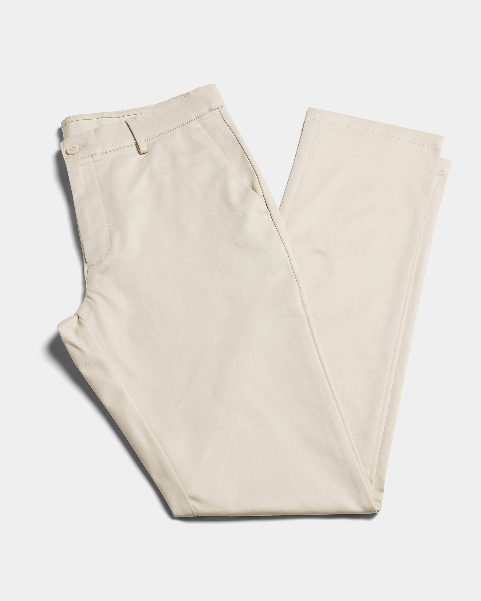 Beige TechPro Solid Khakis - Cycad
