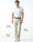 Beige Techpro Solid Trouser - Ashley