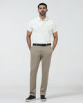 Beige TechPro Textured Trouser - Meteor