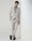 Beige TechPro Two Piece Stripe Suit - Telko