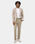 Beige Textured Blazer - Cayson