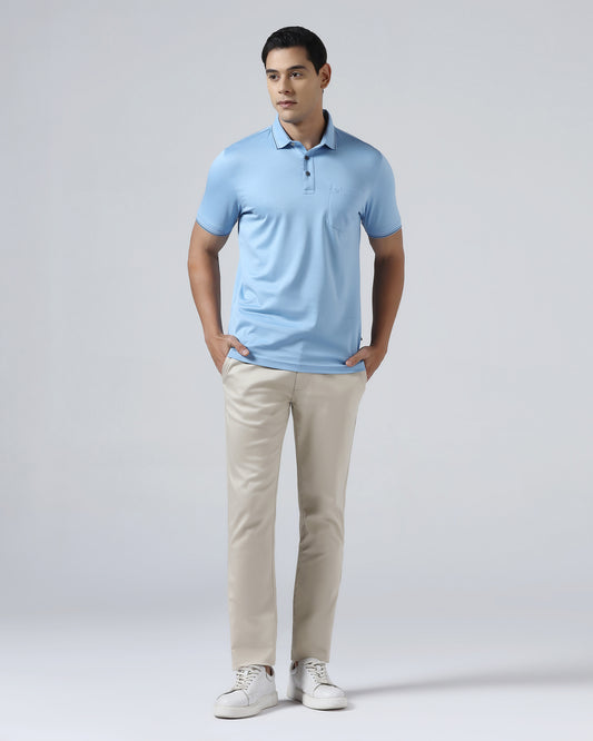 Beige Textured Khakis - Aspen