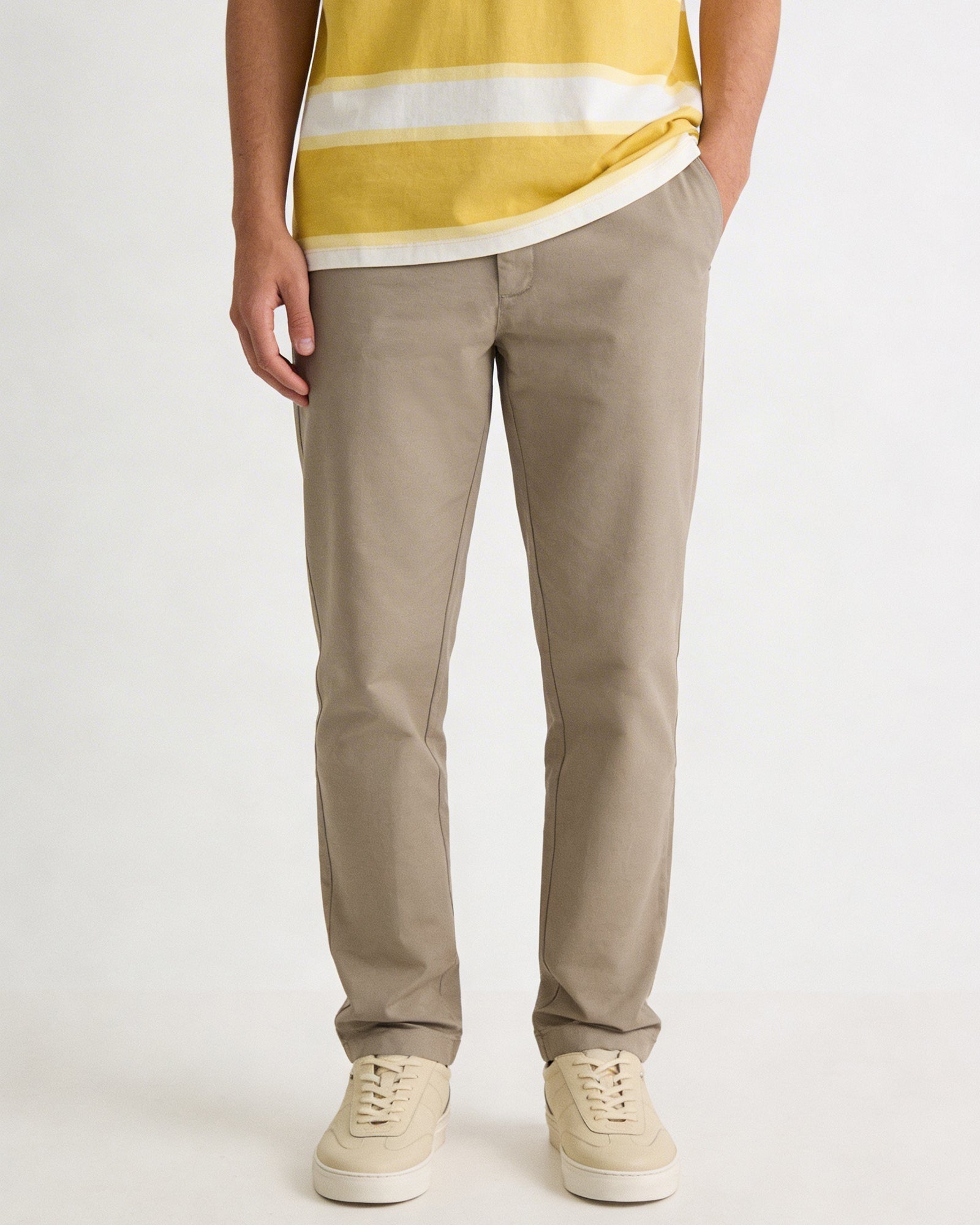 Beige Textured Khaki - Lance