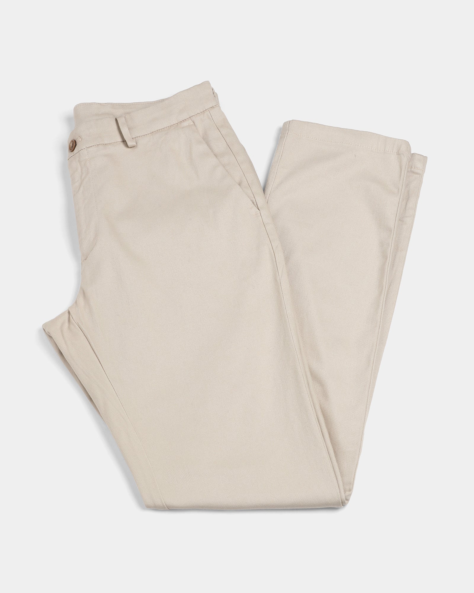 Beige Textured Khakis - Kiler