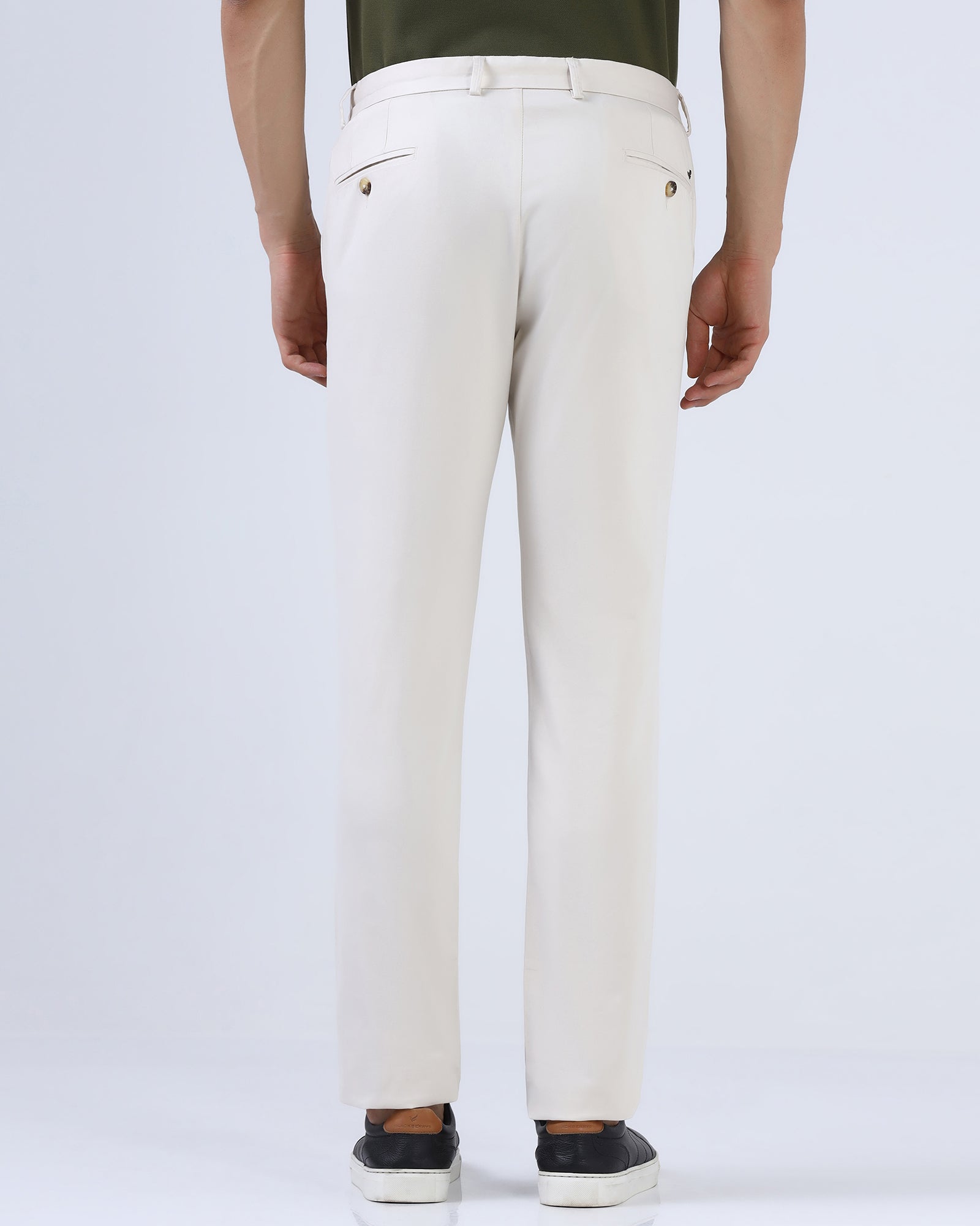 Beige Textured Khakis - Planar