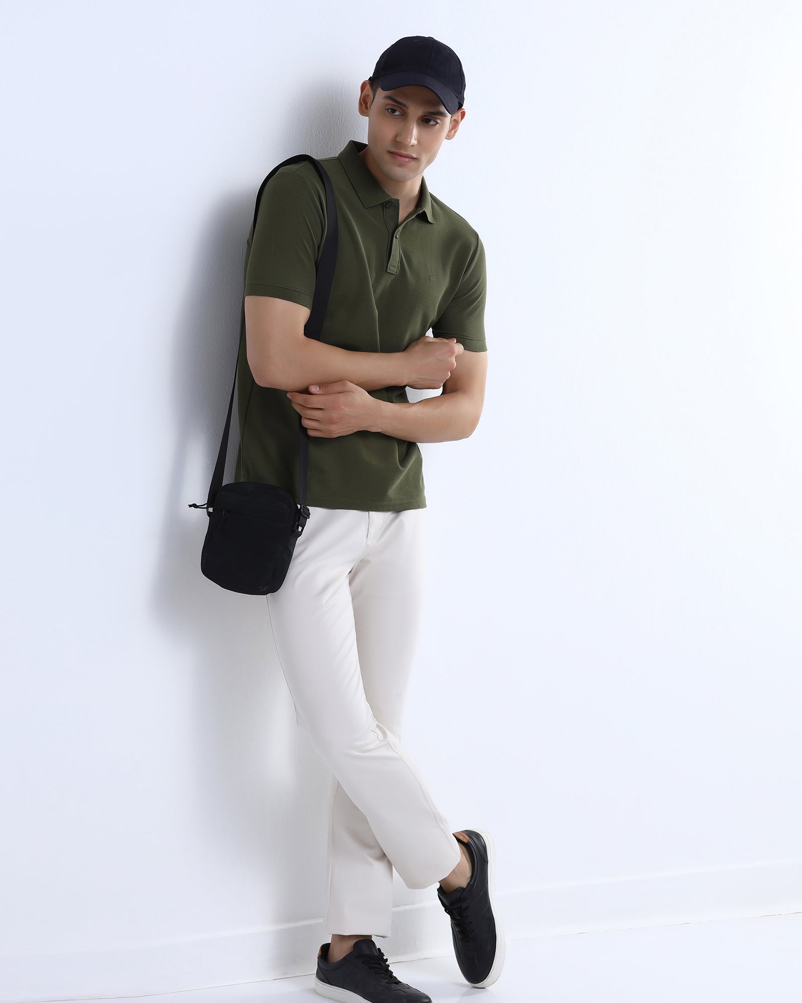 Beige Textured Khakis - Planar