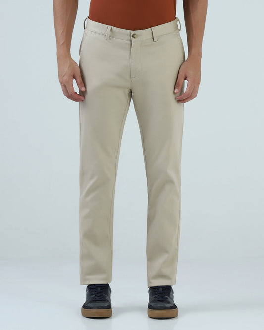 Beige Textured Khakis - Plinth