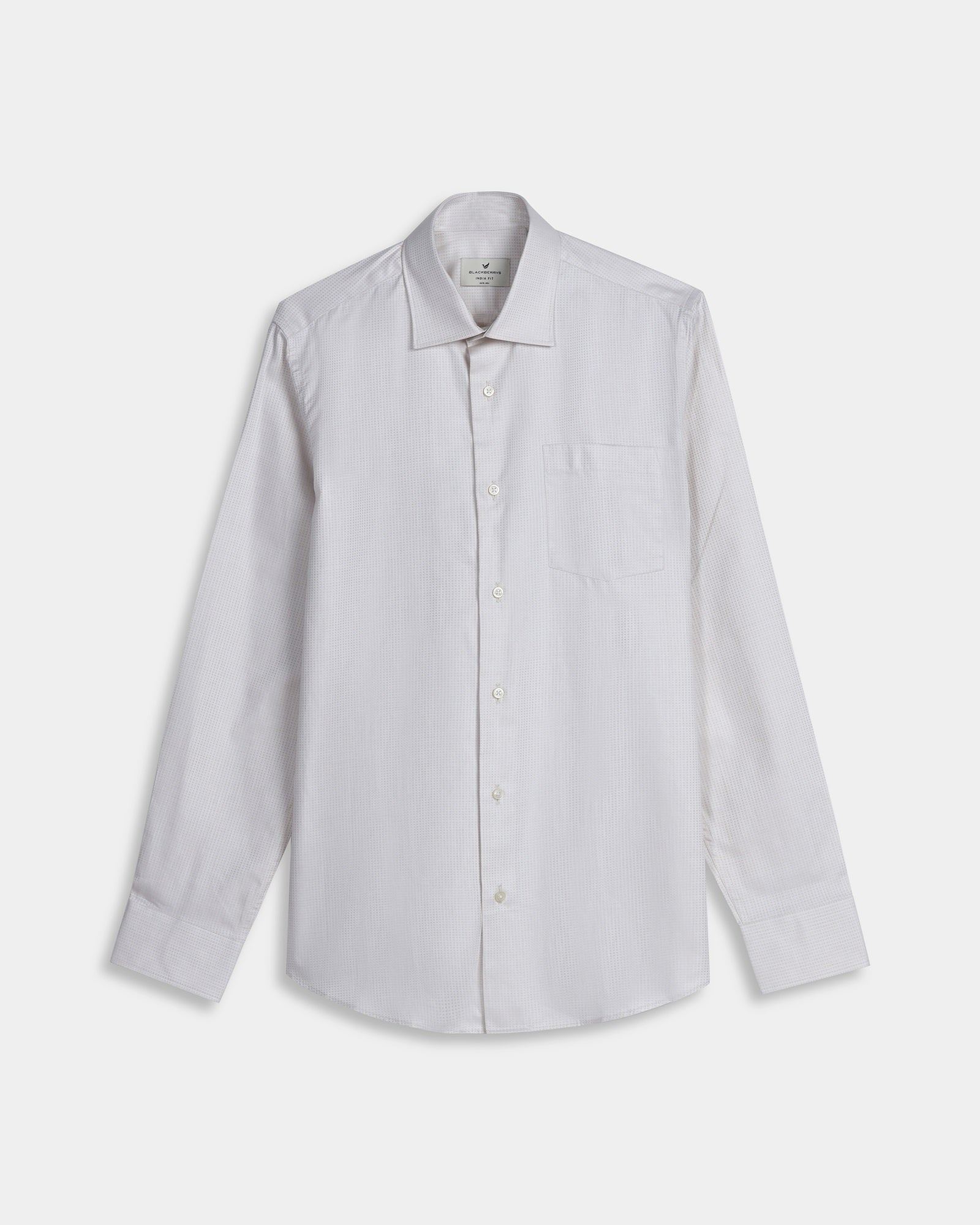Beige Textured Shirt