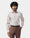 Beige Textured Shirt - Maky