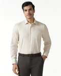 Beige Textured Shirt - Random