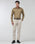 Beige Textured Trouser - Kylian
