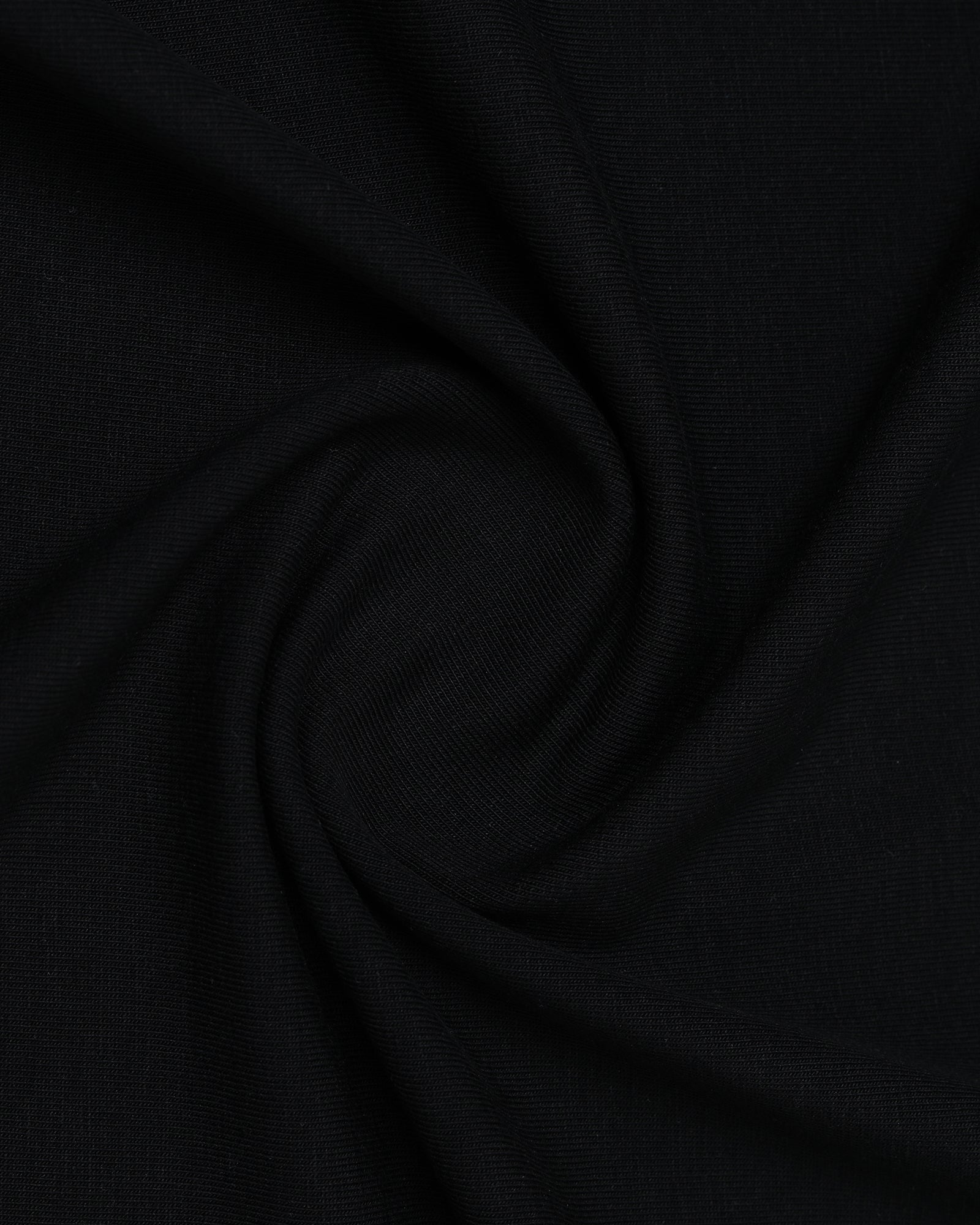 Black Crew Neck Printed T-Shirt - Sybill